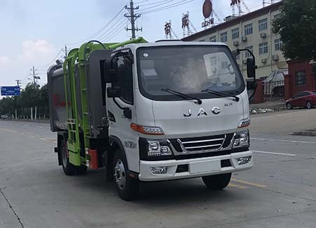 帝王环卫牌HDW5074ZZZH6型自装卸式垃圾车